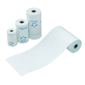 Rollo de papel térmico para impresión de etiquetas, sin polvo, para aplicaciones de grabación - Product Image 1