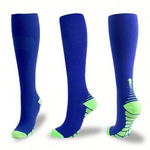 Calze a Compressione in Nylon per Sport all'Aperto, Calcio, Corsa, Riduzione Varici e Affaticamento Muscolare, 15-20 mmHg - Product Image 3