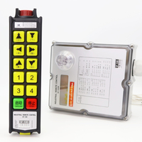 Télécommande radio industrielle 10 boutons double vitesse tri-étanche IP67 avec arrêt d'urgence CE pour palan de pont roulant