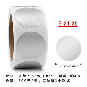 Venta al por mayor transparente rascador revestimiento de lotería pegatinas rollo de etiquetas adhesivas para embalaje de regalo y sellado para artículos de regalo - Product Image 3