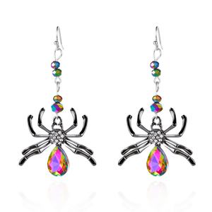 Halloween Funny Spider Women's <b>Earrings</b> Trendy Geometric Zinc Alloy & Pearl Bestsellers for Party in Europe and America - Product Image 6