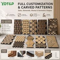 Panneaux acoustiques pour plafond suspendu, panneaux en fibre de polyester PET, absorption acoustique, dalles carrées, taille personnalisée