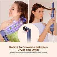 Sèche-cheveux brosse professionnel 7-en-1 puissant multi-styler avec boucleur automatique et lisseur – Le cadeau idéal pour femme et jeune fille