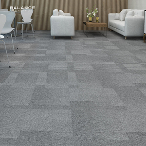 Nylon Dày 50X50 Thương Mại Văn Phòng Gạch Thảm Tùy Chỉnh Alfombra Tapis Nhà Sản Xuất Thảm Karpet Gạch Với Pvc Ủng Hộ - Product Image 5