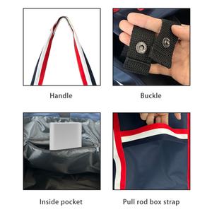 Bolsa de Playa de Gran Capacidad para Mujer, de Alta Calidad, con Logotipo Personalizado de Fábrica, Reutilizable, para Regalo, Viaje, con Bolsillo con Cremallera - Product Image 4