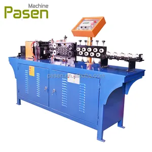 Automatic control Metal tube straightening machine steel pipe straightening machine Steel tube cutting machine