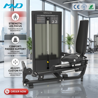 Machine à exercices pour mollets assis MND FS93 – Idéale pour l'entraînement des tibias – Usage commercial en salle de sport et centre de fitness – Durable