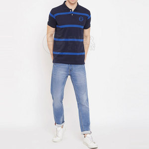 เสื้อเชิ้ตแขนสั้นผู้ชายผ้าไผ่/ฝ้ายแบบขายส่ง ผ้าถักเนื้อแน่น สำหรับเสื้อกอล์ฟแบบสั่งทำ - Product Image 3
