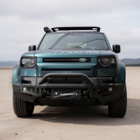 Protection de pare-chocs avant en acier pour Land Rover Defender 4X4, barre de protection robuste en acier, accessoires