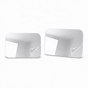 Coque de téléphone en acrylique miroir avec support intégré, antichoc et légère, idéale pour les retouches de maquillage (vente en gros) - Product Image 1