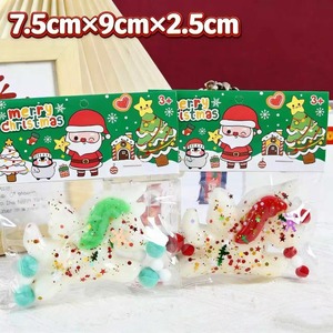 Juguete Antiestrés de Unicornio Navideño de TPR para Apretar, Juguete de Descompresión con Diseño de Dibujos Animados para Aliviar el Estrés Navideño - Product Image 4