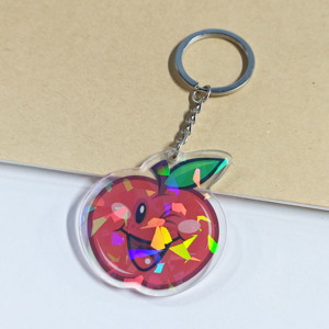 Llavero de acrílico brillante con diseño personalizado, regalo de acrílico, llavero de acrílico con logo hecho a mano - Product Image 5