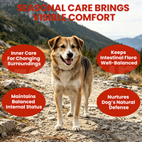 Compléments alimentaires pour chiens à la saveur de saumon, probiotiques, en forme de bouchées molles, pour soutenir le système immunitaire, soulager les allergies chez les chiens, pour les animaux de compagnie, pour les démangeaisons cutanées et auriculaires.