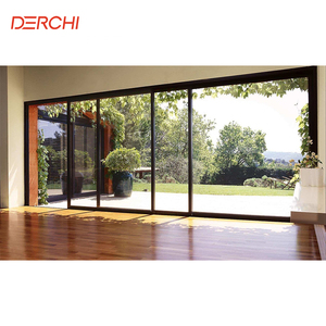 Porte coulissante <span class=keywords><strong>en</strong></span> <span class=keywords><strong>aluminium</strong></span> insonorisée et économe <span class=keywords><strong>en</strong></span> énergie, <span class=keywords><strong>prix</strong></span>, porte coulissante <span class=keywords><strong>en</strong></span> verre trempé pour patio - Product Image 3