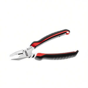 Alicates de 150 mm con Punta Larga y Mango Rojo y Negro para Trabajos de Precisión - Product Image 2