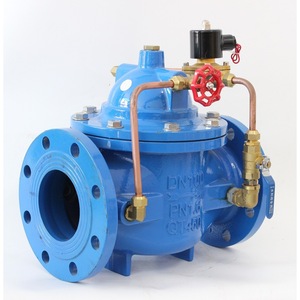 Válvula de Control Eléctrica DN100 PN1.6 QT450 para Sistemas de Suministro de Agua y Protección Contra Incendios - Product Image 3