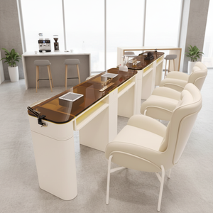 Juego <span class=keywords><strong>de</strong></span> Mesa y Silla <span class=keywords><strong>de</strong></span> Arte para Salón <span class=keywords><strong>de</strong></span> <span class=keywords><strong>Uñas</strong></span> <span class=keywords><strong>de</strong></span> Lujo Moderno, Estructura <span class=keywords><strong>de</strong></span> Hierro, Superficie <span class=keywords><strong>de</strong></span> Vidrio, Duradero, Ecológico, Muebles Comerciales para Salón <span class=keywords><strong>de</strong></span> Belleza, Sala <span class=keywords><strong>de</strong></span> Estar - Product Image 2