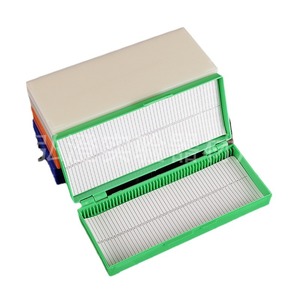 Hongbolai 50-Slide <b>Microscope</b> Slide Box Thickened Pathology Section Storage Case Individual Packaging For Lab Use - Product Image 3