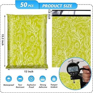 Huamaohengchun12x15.5 InchWaterproof and Tear-Resistant Shipping Bags for Clothing, Strong Mailing Bags with Self-Seal - Product Image 3