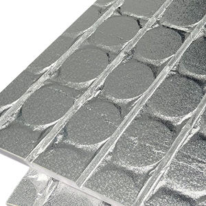 Panneau d'isolation XPS hydronique 350 kPa avec panneau de chauffage par le sol à face aluminium - Product Image 1