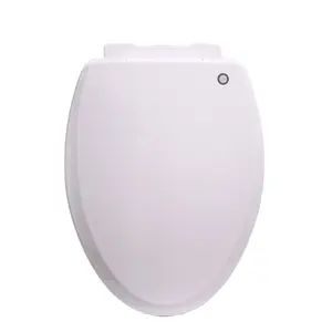 Langwerpige nieuwe mode niet-elektrische plastic sanitaire toilet seat cover