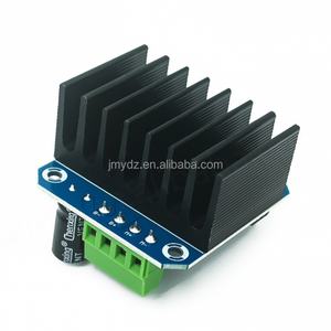 โมดูลขับเคลื่อนมอเตอร์กำลังสูง 43A BTS7960 โมดูลขับเคลื่อนรถยนต์อัจฉริยะ ควบคุมการจำกัดกระแสไฟฟ้า ตัวขับมอเตอร์ BTS7960 - Product Image 5