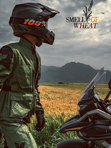 Ensemble de combinaison de rallye pour moto, tout-terrain, anti-chute, respirant, % coton, manches longues, équipement de pilote pour le printemps - Product Image 3