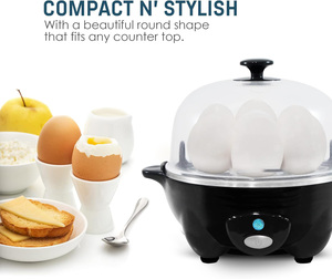 220V Mini <b>Electric</b> Egg <b>Cooker</b> with Automatic Steaming Function Household Plastic Automatic Egg <b>Ring</b> Boilers - Product Image 2