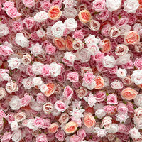 Mur de fleurs rose de luxe GNW, nouveau design personnalisé, très vendu, pour la décoration de scène d'événements de mariage