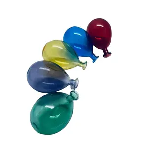 Hand Blown Mini Glass Christmas Decoration Balloon