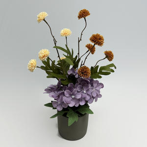 Bouquet de marguerites artificielles petites marguerites blanches pour mariage décor à la maison Table Arrangement de fleurs salon salle à manger centres de table - Product Image 4