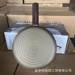 Cacerola Antiadherente con Revestimiento de Titanio Tafu de 18 cm, Material Compuesto de Tres Capas, Olla para Leche de Acero Inoxidable para Cocinar - Product Image 1