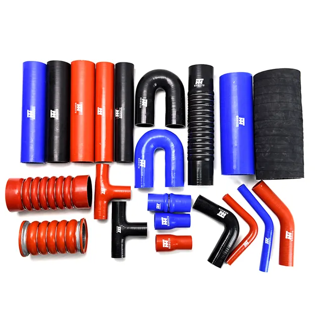 Áp Lực Cao Tùy Chỉnh Hose 2.5 ID 51-63 Mét 45 90 135 180 Độ Silicone Hose