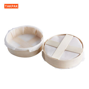 Oferta Especial <span class=keywords><strong>Molde</strong></span> Redondo Desechable <span class=keywords><strong>de</strong></span> Madera para Hornear Pan y Pasteles Bandeja Biodegradable para Tarta y Cheesecake Empaque para Postres - Product Image 5