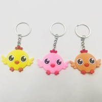 Llavero de Primera Calidad, No Tóxico, Mini Portachiavi Personalizado, Novedoso, Colorido, Elegante, Duradero, con Animales Adorables, Ligero y Flexible