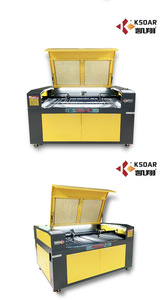Nouvelle machine de découpe laser CO2 WER6090 CNC pour bois et papier, options de puissance 50-150W, connectivité Wi-Fi/USB, refroidissement par eau - Product Image 3
