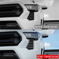 Gobison Accessoires d'extérieur Couvercle de grille d'admission d'air de phare avant pour Toyota Tacoma 2024 Accessoires de voiture