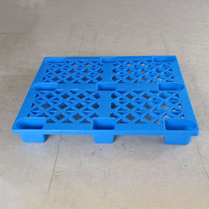 Venda quente Baixo Preço 9 Pés Eco-Amigável Euro <span class=keywords><strong>Pallet</strong></span> <span class=keywords><strong>4</strong></span> Way Único Lado Reciclar Palete De Plástico para Logística e Armazém - Product Image 5