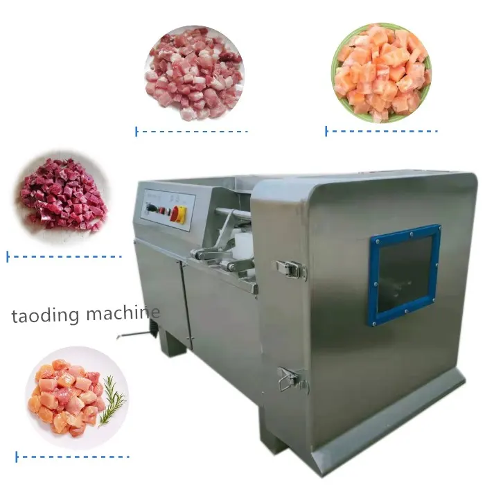 الإمارات العربية المتحدة مكعبات اللحوم للقطع في شكل مكعبات آلة قطع اللحوم الجزارة معدات آلة قطع اللحوم الدجاج