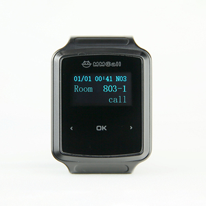 ระบบเรียกคิวแบบตัวอักษรและตัวเลข MMCall สำหรับร้านอาหาร พร้อมนาฬิกาเรียกคิวแบบข้อมือ - Product Image 1