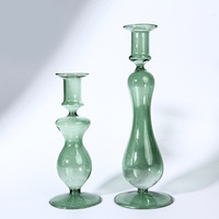 Ensemble de bougeoirs votifs en verre élégants bocal à bougies pour la décoration intérieure et centre de table vente en gros verre décoration de la maison Sz