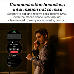 Nouvelle Offre du Festival du Commerce : <span class=keywords><strong>Montre</strong></span> Connectée Sportive Étanche 5ATM avec Écran AMOLED, Autonomie de 7 Jours et Suivi d'Activité - Product Image 4