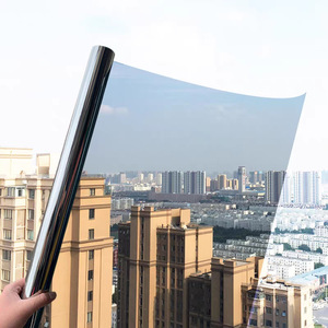 एक तरफा परिप्रेक्ष्य सनस्क्रीन गर्मी इन्सुलेशन फिल्म बेडरूम लिविंग रूम बालकनी खिड़की एंटी-पीप ग्लास फिल्म सनरूम विला फिल्म - Product Image 3