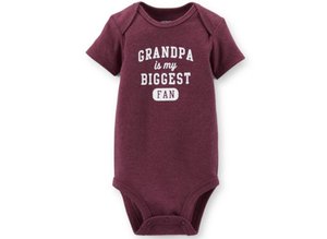 Fabricante Chino de Ropa Casual para Bebés Recién Nacidos, Mono con Estampado de Palabras Simples para Niños - Product Image 5