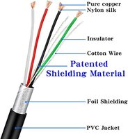 Escáner de código de barras profesional de cobre puro personalizado OEM RS232 serie a RJ50 Cable DE DATOS Qr Cable de lector de código para Zebra Li3608