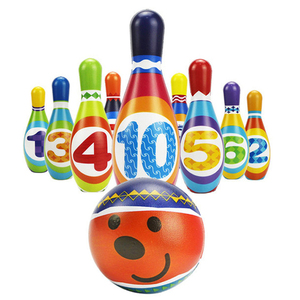 2026 Mini ensemble de bowling pour enfants <span class=keywords><strong>en</strong></span> <span class=keywords><strong>mousse</strong></span> EVA avec 6 quilles et boule, jeu de sport d'extérieur pour créer une ambiance amusante - Product Image 4