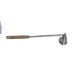 High Quality Polished Metal <b>Candle</b> Snuffer With Resin Handle in Orange Colour Made in Brass <b>Candle</b> Accessory Snuffer Home Decor - Product Image 1