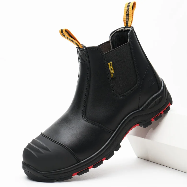 L607 ZG Brand New Stylish Steel Toe Work Boots - Safety Shoes