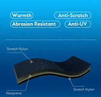 Imprimé personnalisé Commercial 5Mm Bondage Bouche Natation Chapeaux Rose Chat Surf Hoods Plongée Néoprène Cap