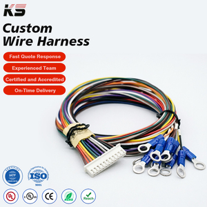 Индивидуальный жгут проводов OEM для автомобилей: кабельная сборка для датчиков двигателя и системы освещения, запасные части - Product Image 1